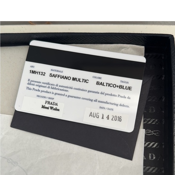 🖤🩶🖤New Prada, two-piece full-size wallet and cardholder 🖤🩶🖤 - Picture 4 of 9